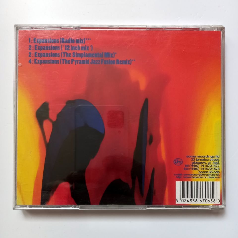 SCOTT GROOVES FEATURING ROY AYERS – EXPANSIONS (1998) - CD SINGLE 2.EL