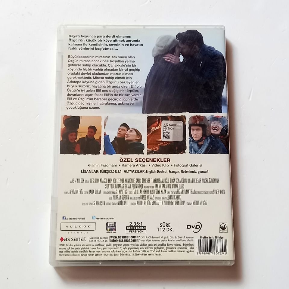 SENDEN BANA KALAN - NESLİHAN ATAGÜL, EKİN KOÇ - YÖN.: ABDULLAH OĞUZ - DVD 2.EL