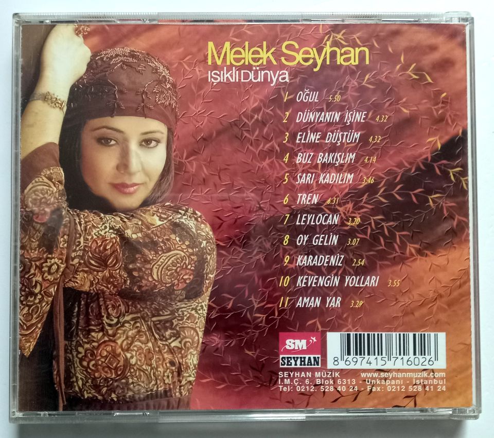 MELEK SEYHAN - IŞIKLI DÜNYA (2005) - CD 2.EL