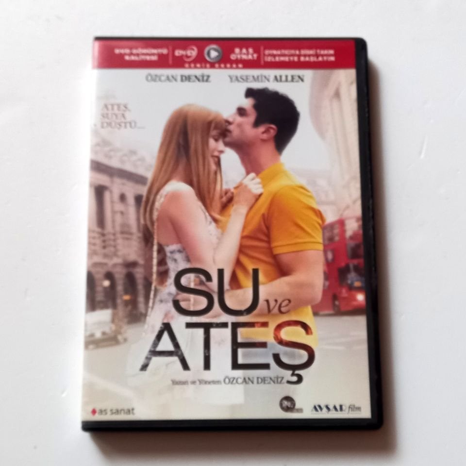 SU VE ATEŞ - ÖZCAN DENİZ, YASEMİN ALLEN - YÖN.: ÖZCAN DENİZ - DVD 2.EL