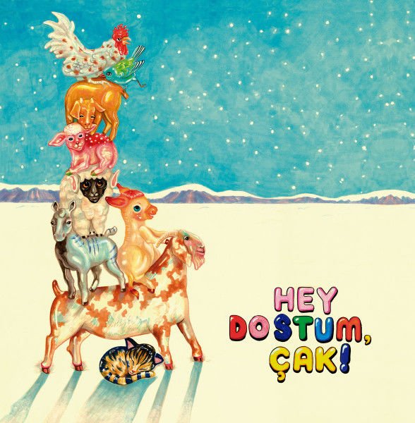 DERYA YILDIRIM & GRAHAM MUSHNIK - HEY DOSTUM ÇAK / MUSIC FOR CHILDREN (2023) - LP SIFIR PLAK