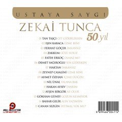 ZEKAİ TUNCA - 50.YIL USTAYA SAYGI ALBÜMÜ (2020) - CD TAN TAŞÇI ZAKKUM AHMET ÖZHAN DEMET SAĞIROĞLU SIFIR