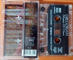 GREGORIAN - MASTERS OF CHANT (2000) BALET CASSETTE MADE IN TURKEY ''USED''