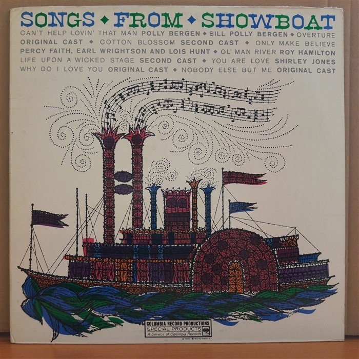 SONGS FROM SHOWBOAT - LP 2.EL PLAK