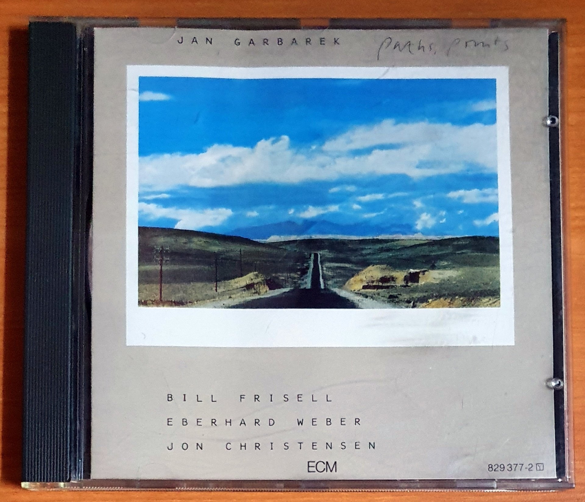 JAN GARBAREK - PATHS, PRINTS (1982) - CD ECM RECORDS 2.EL