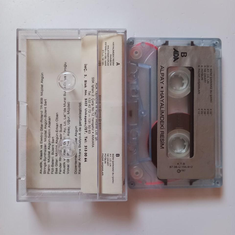 ALPAY - HAYALİMDEKİ RESİM (1987) - KASET 2.EL