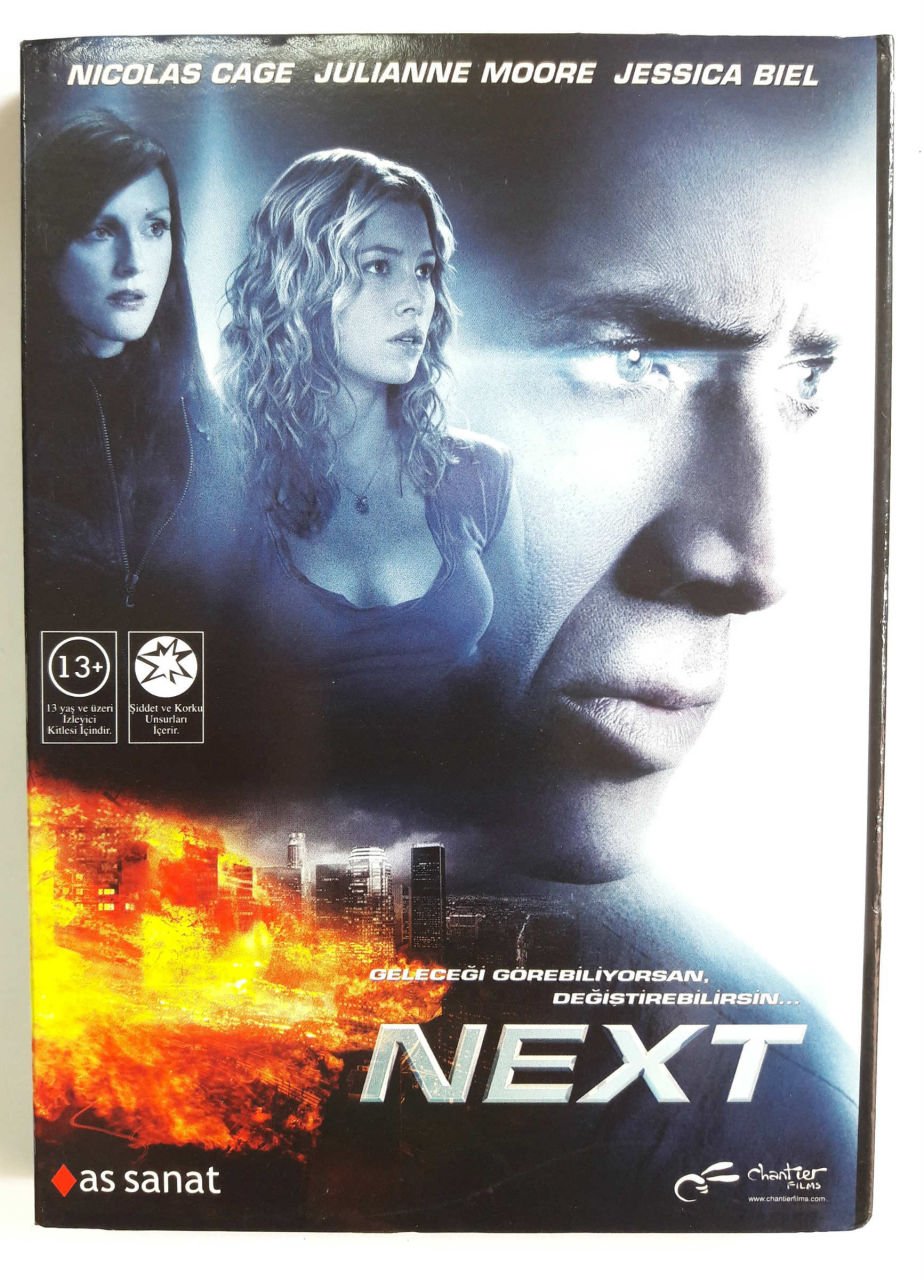 NEXT - NICOLAS CAGE - JULIANNE MOORE - JESSICA BIEL - DVD 2.EL