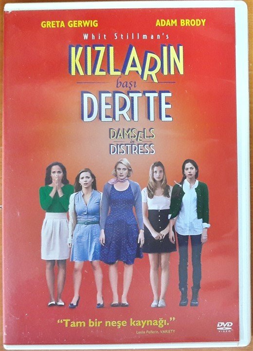 KIZLARIN BAŞI DERTTE - DAMSELS IN DISTRESS - GRETA GERWIG - ADAM BRODY - DVD 2.EL