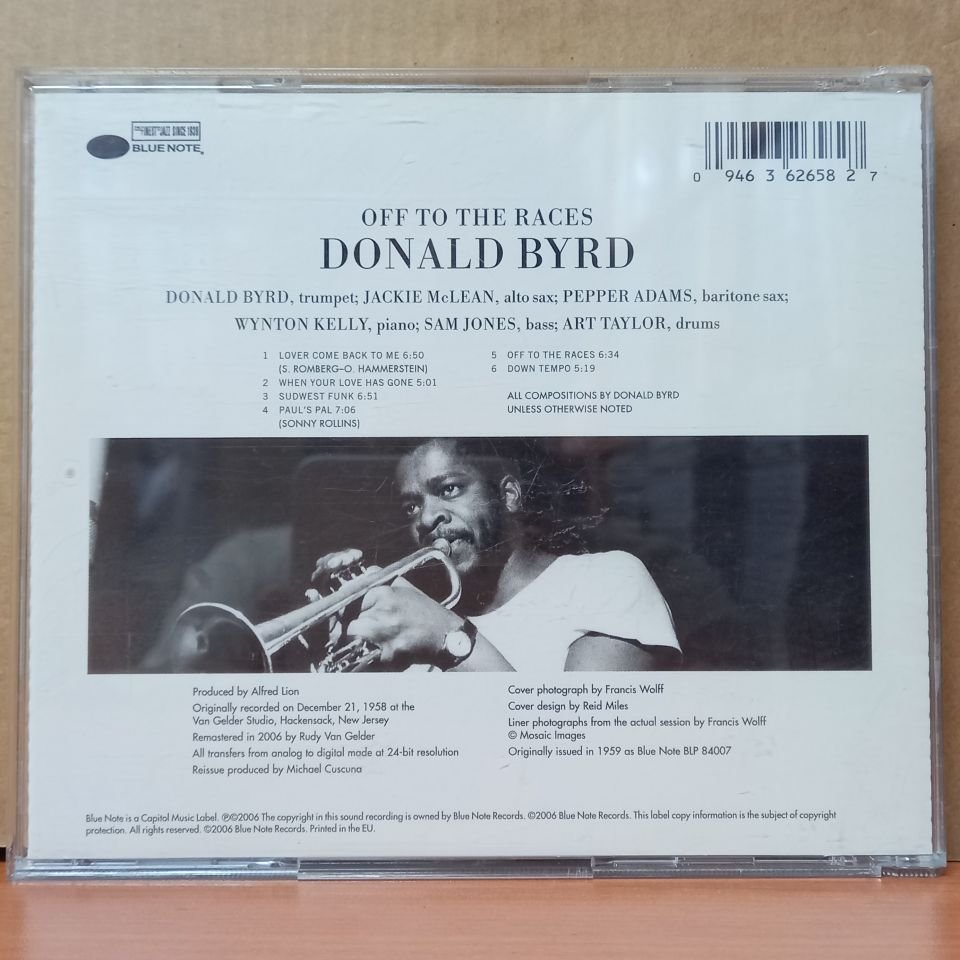DONALD BYRD - OFF TO THE RACES (2006) - CD 2.EL