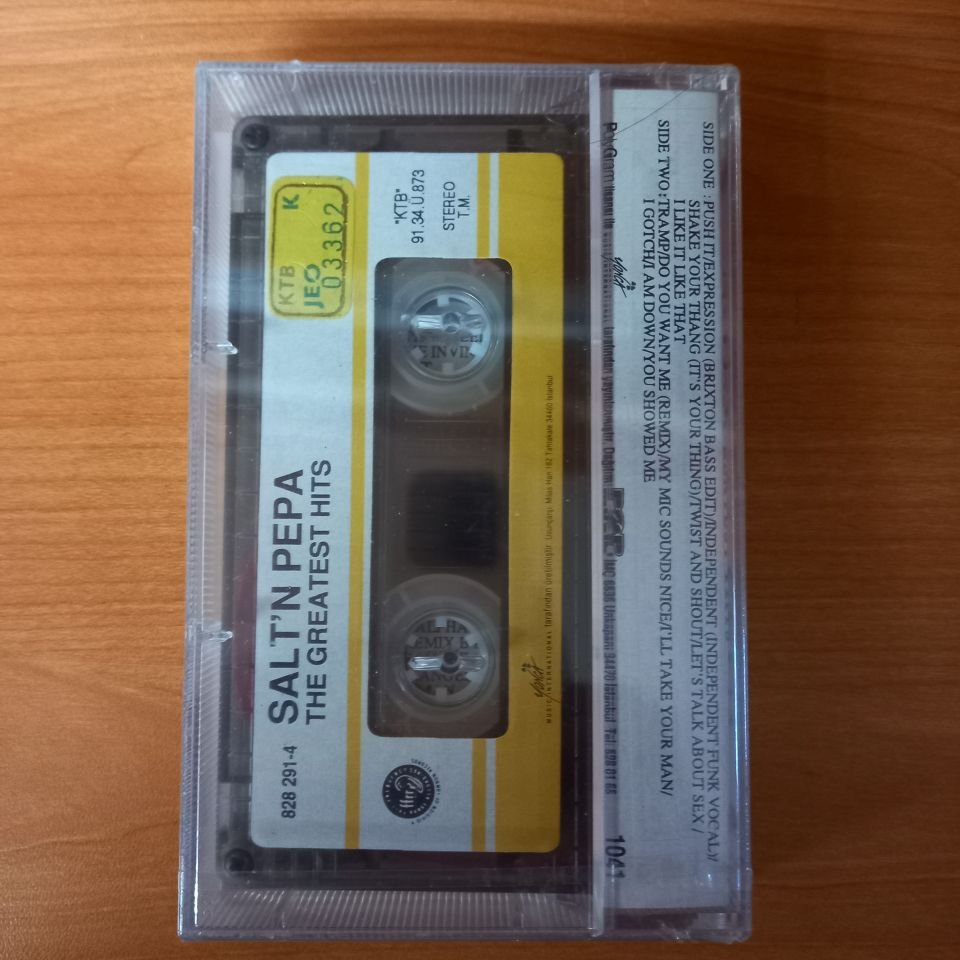 SALT 'N' PEPA – THE GREATEST HITS (1991) - KASET AMBALAJINDA SIFIR