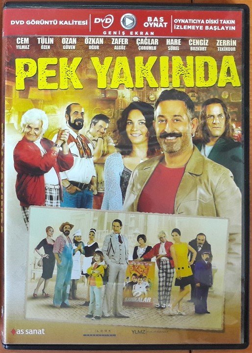 PEK YAKINDA - OZAN GÜVEN - TÜLİN ÖZEN - ÖZKAN UĞUR - ZAFER ALGÖZ - CEM YILMAZ - BAS OYNAT DVD 2.EL