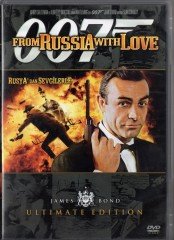 007 JAMES BOND FROM RUSSIA WITH LOVE - RUSYA'DAN SEVGİLERLE - SEAN CONNERY - DVD 2.EL