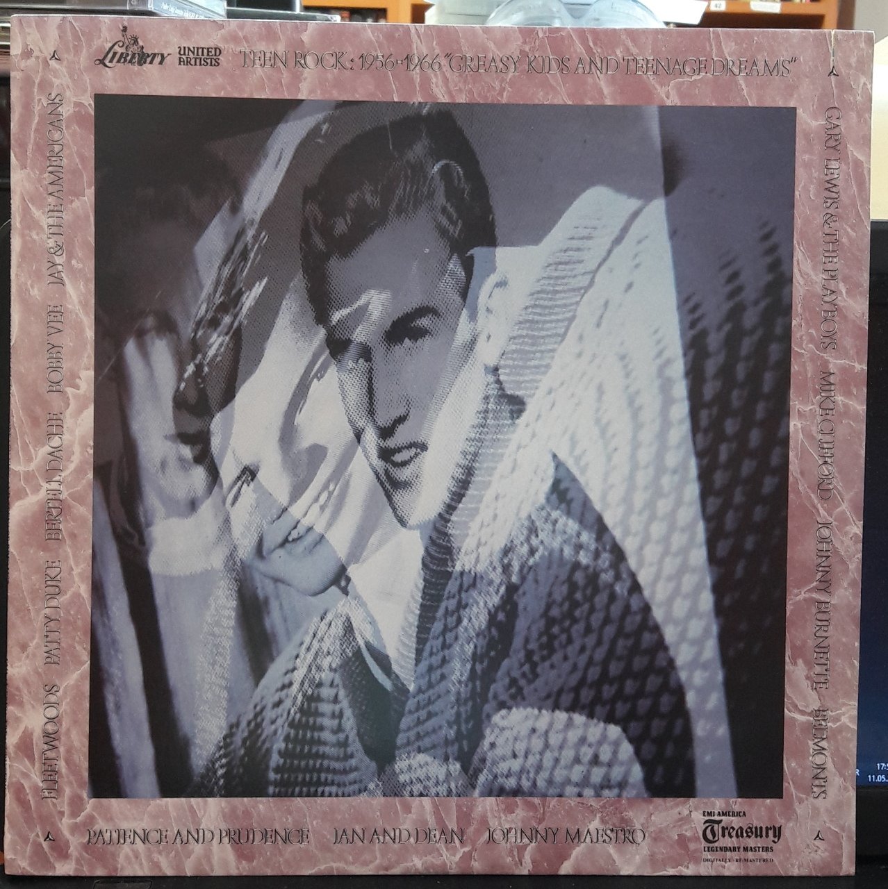 TEEN ROCK: 1956-1966 ''GREASY KIDS AND TEENAGE DREAMS'' (1987) - PLAK 2.EL