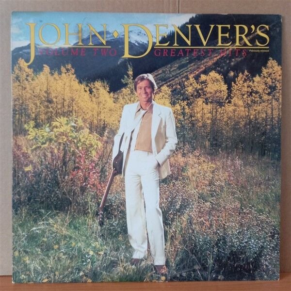 JOHN DENVER – JOHN DENVER'S GREATEST HITS VOLUME TWO - LP 2.EL PLAK