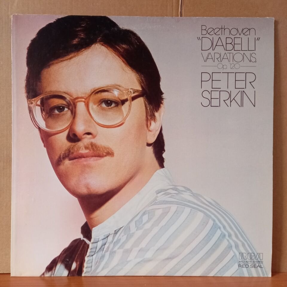 BEETHOVEN: ''DIABELLI'' VARIATIONS, OP. 120 / PETER SERKIN (1982) - LP 2.EL PLAK