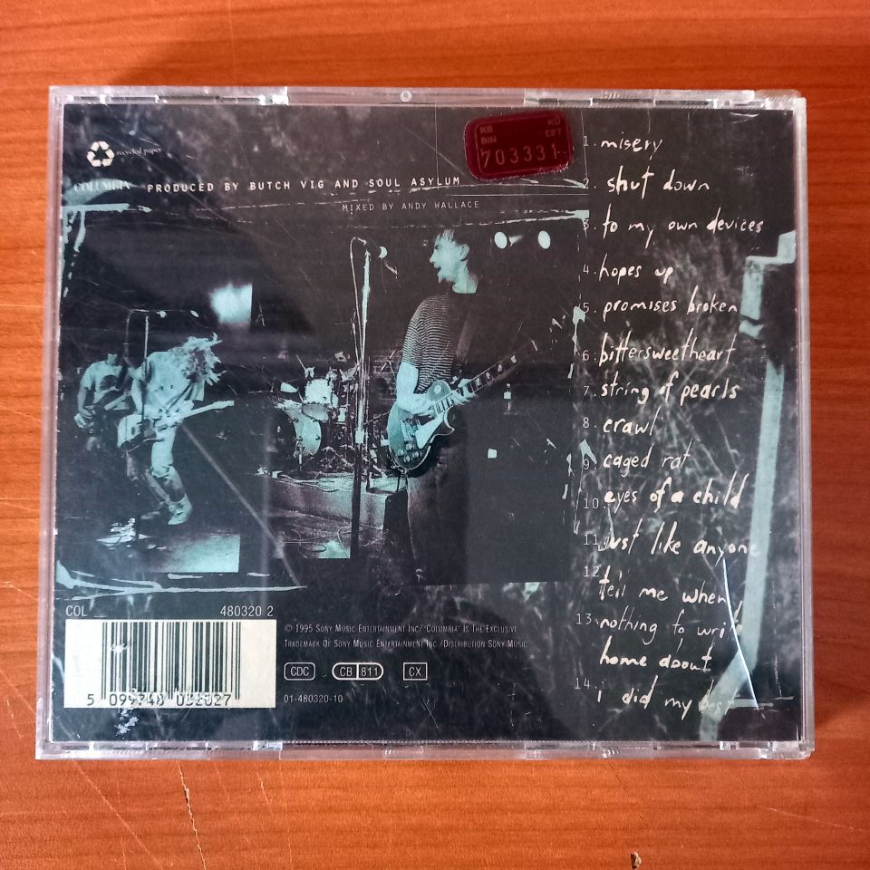 SOUL ASYLUM – LET YOUR DIM LIGHT SHINE (1995) - CD 2.EL