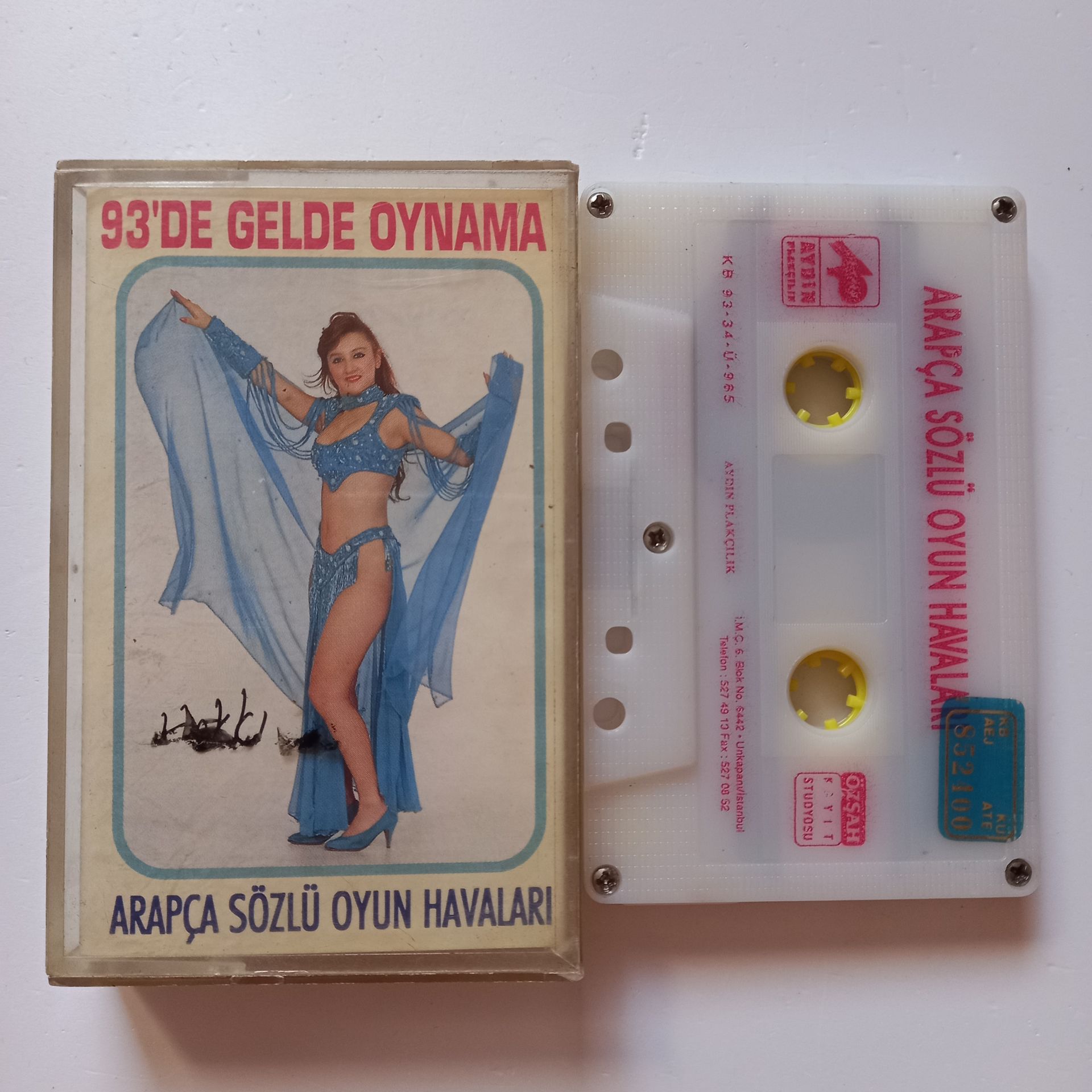 93'DE GELDE OYNAMA / ARAPÇA SÖZLÜ OYUN HAVALARI (1993) - KASET 2.EL