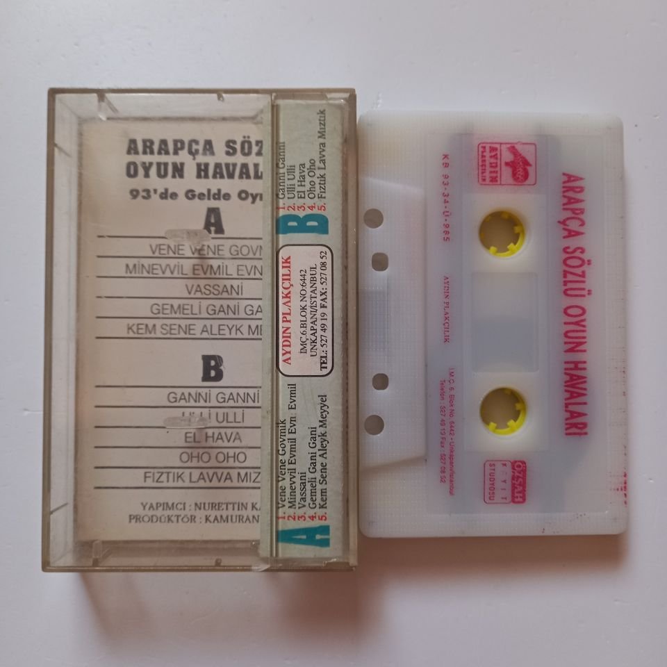 93'DE GELDE OYNAMA / ARAPÇA SÖZLÜ OYUN HAVALARI (1993) - KASET 2.EL