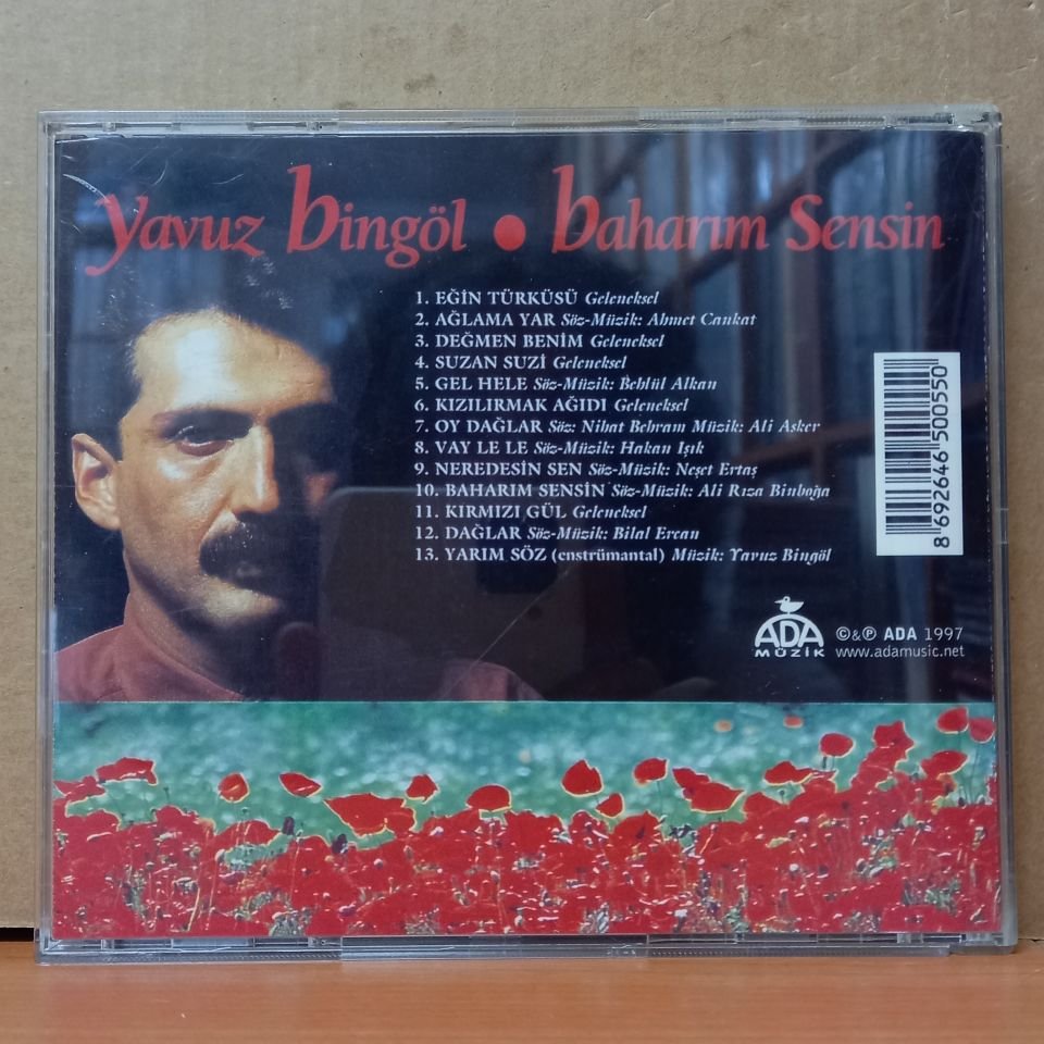 YAVUZ BİNGÖL - BAHARIM SENSİN (1997) - CD 2.EL