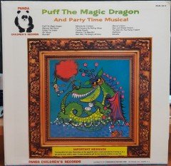 PUFF THE MAGIC DRAGON AND PARTY TIME MUSICAL - CHILDREN'S RECORDS PLAK 2.EL