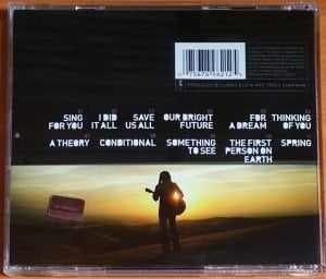 TRACY CHAPMAN - OUR BRIGHT FUTURE (2008) - CD 2.EL