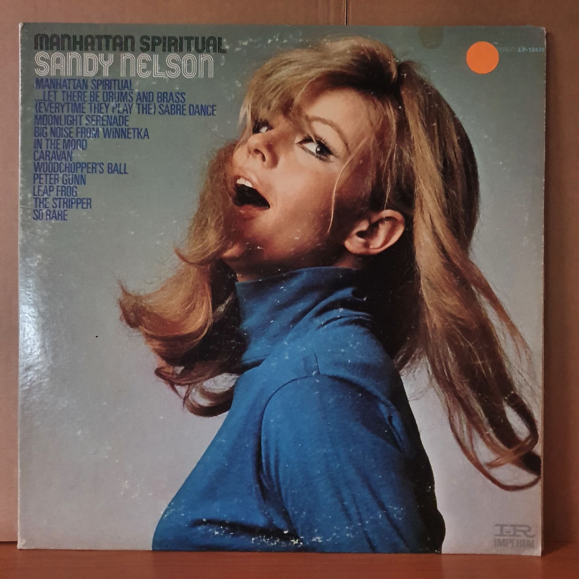 SANDY NELSON - MANHATTAN SPIRITUAL (1969) - LP 2.EL PLAK