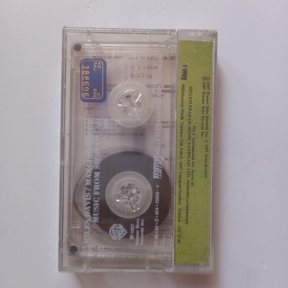 MILES DAVIS & MARCUS MILLER - MUSIC FROM SIESTA (1988) - KASET SIFIR