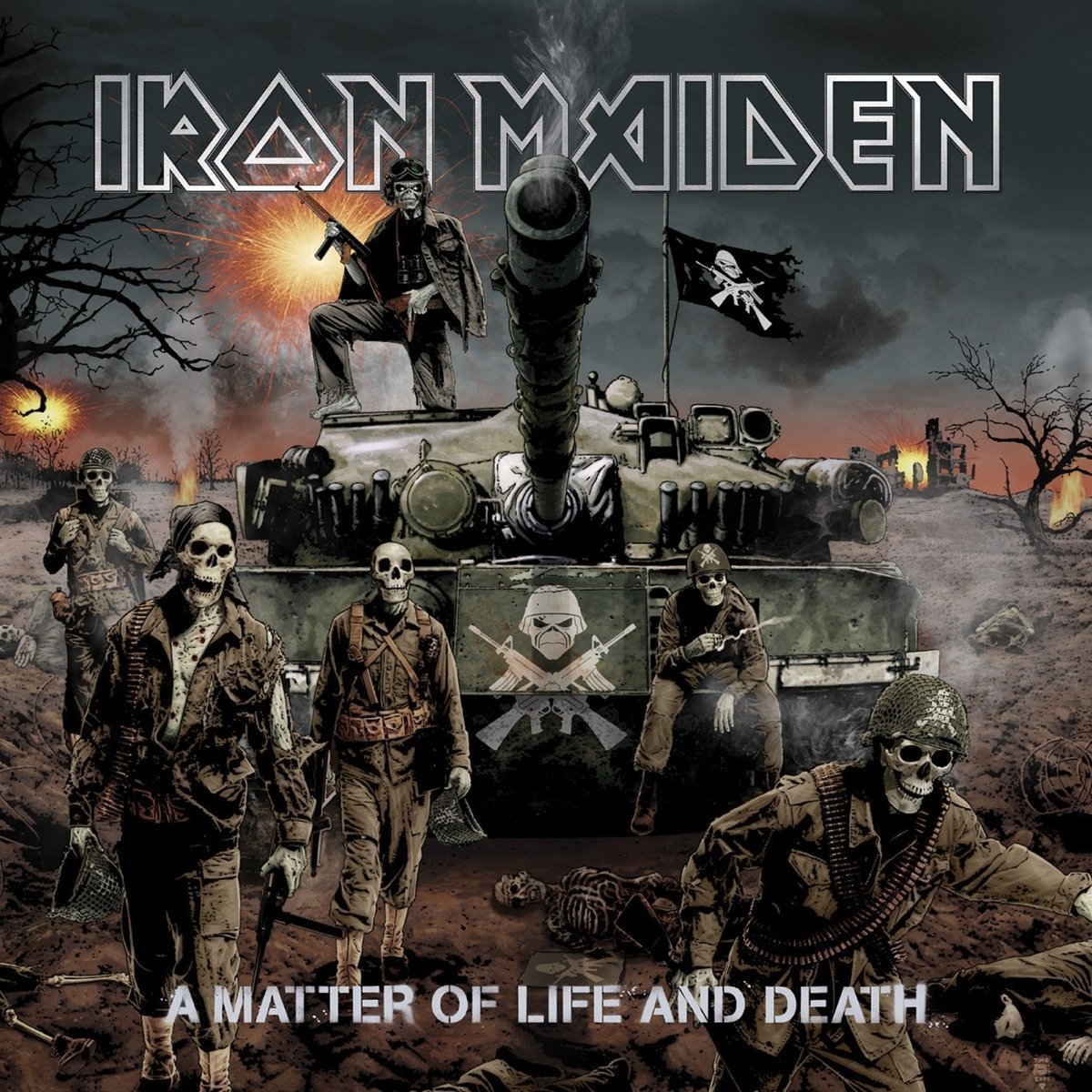 IRON MAIDEN - A MATTER OF LIFE AND DEATH (2006) - 2LP 2017 EDT GATEFOLD SIFIR