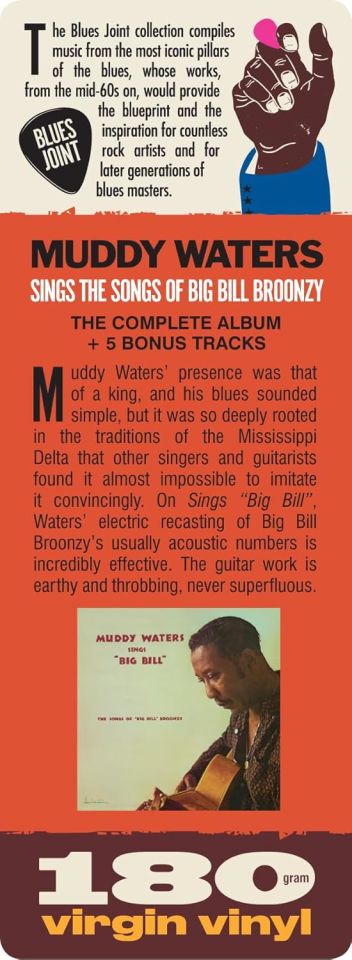 MUDDY WATERS - SINGS THE SONGS OF BIG BILL BROONY (1960) - LP 180GR 2023 BONUS TRACKS EDITION SIFIR PLAK