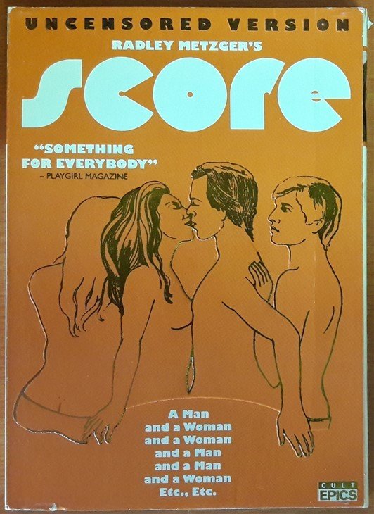 SCORE - RADLEY METZGER - DVD 2.EL 1. BÖLGE TR ALTYAZI YOKTUR