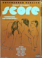 SCORE - RADLEY METZGER - DVD 2.EL 1. BÖLGE TR ALTYAZI YOKTUR