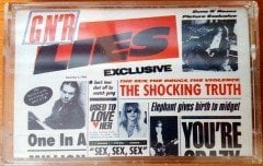 GUNS 'N' ROSES - G N 'R LIES (1994) RAKS CASSETTE MADE IN TURKEY ''NEW''