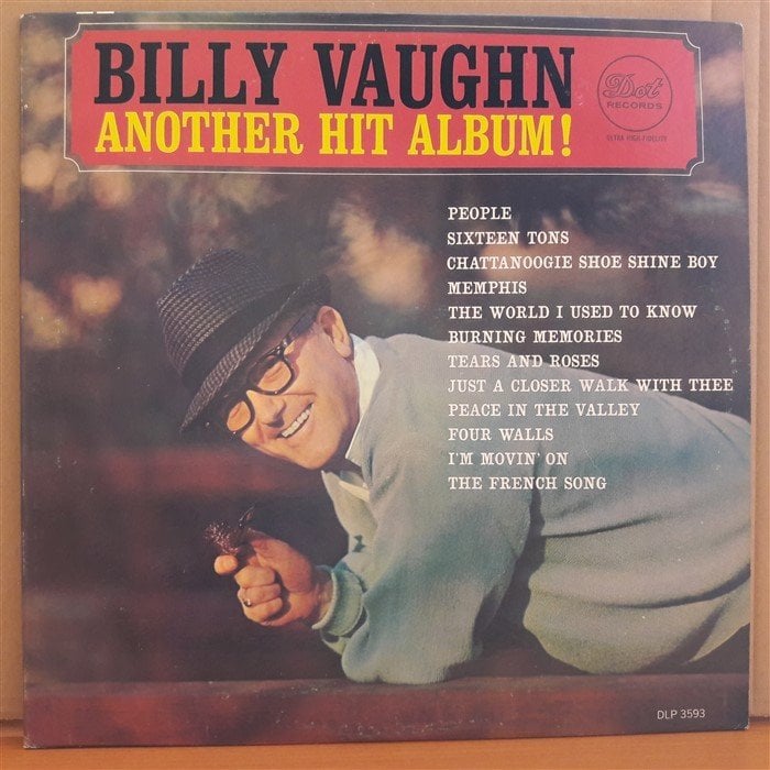 BILLY VAUGHN - ANOTHER HIT ALBUM! - LP 2.EL PLAK