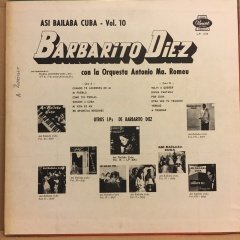 BARBARITO DIEZ CON LA ORQUESTA ANTONIO MA. ROMEU (1973) 2.EL PLAK(1983) 2.EL PLAK