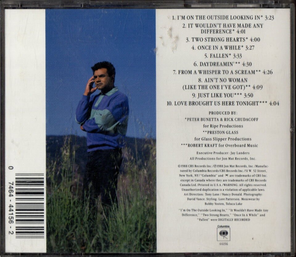 JOHNNY MATHIS – ONCE IN A WHILE (1988) - CD 2.EL