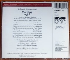 THE KING AND I SOUNDTRACK / RODGERS & HAMMERSTEIN, HOLLYWOOD BOWL ORCHESTRA, JOHN MAUCERI (1992) - CD 2.EL