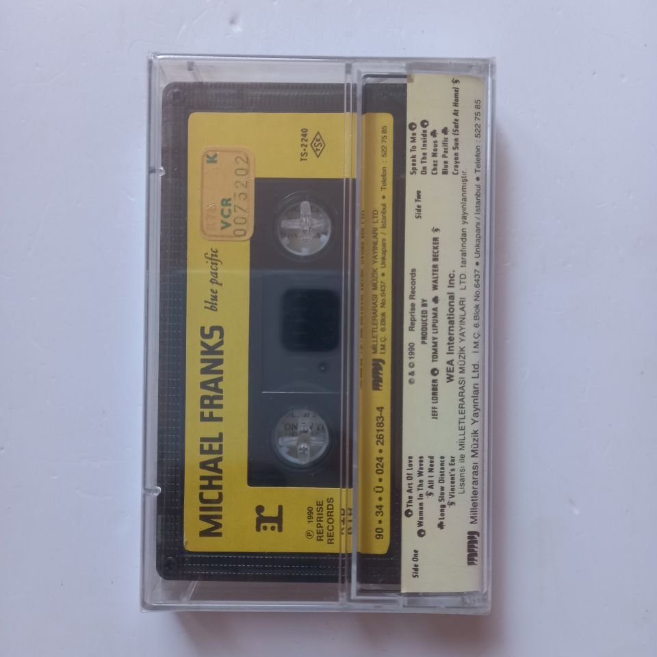 MICHAEL FRANKS - BLUE PACIFIC (1990) - KASET SIFIR