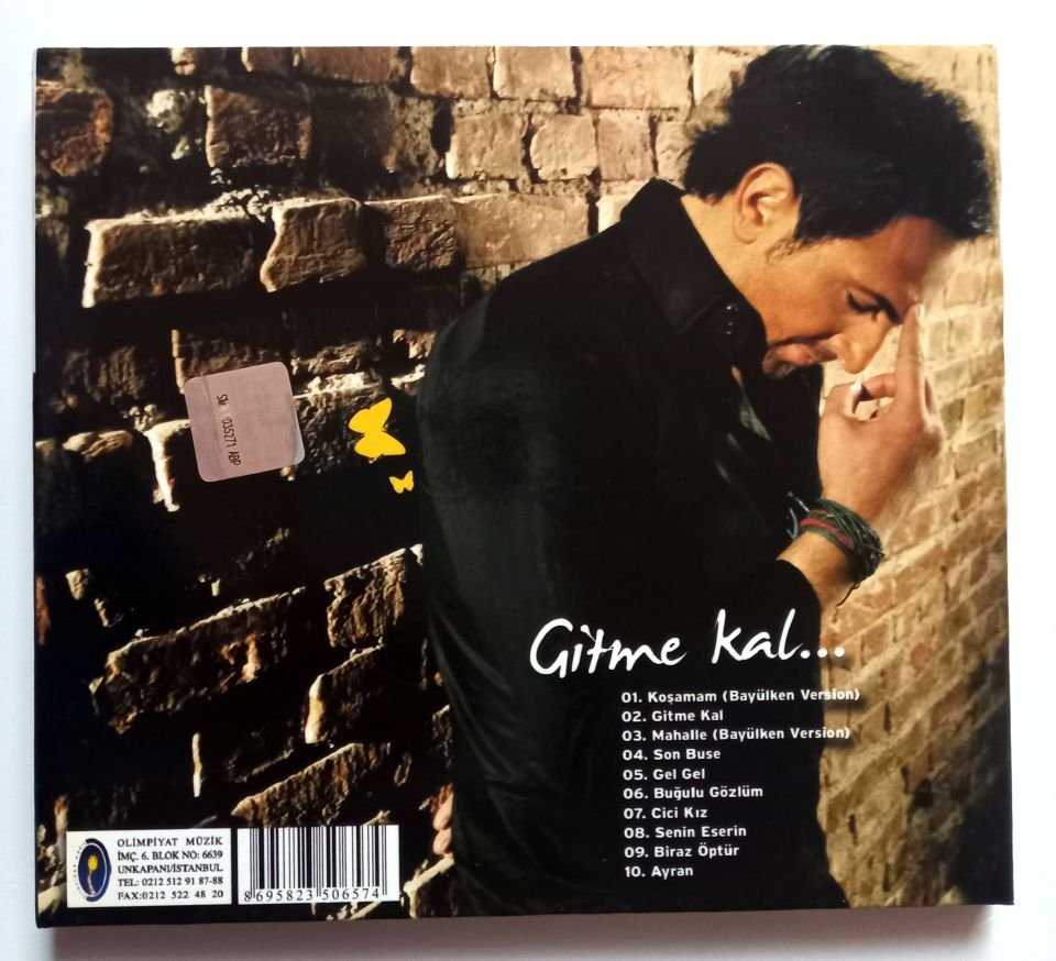 ERKAN SU – GİTME KAL (2008) - CD 2.EL