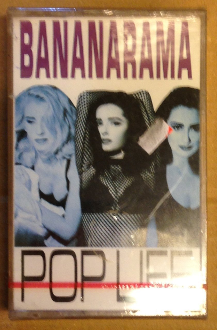 BANANARAMA - POP LIFE 1991 CASSETTE MADE IN TURKEY ''NEW''