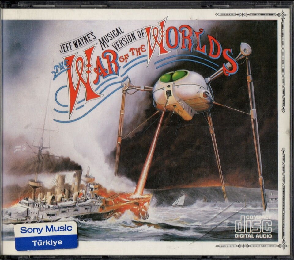 JEFF WAYNE'S MUSICAL VERSION OF THE WAR OF THE WORLDS (1972) - 2xCD KALIN KUTU 2.EL