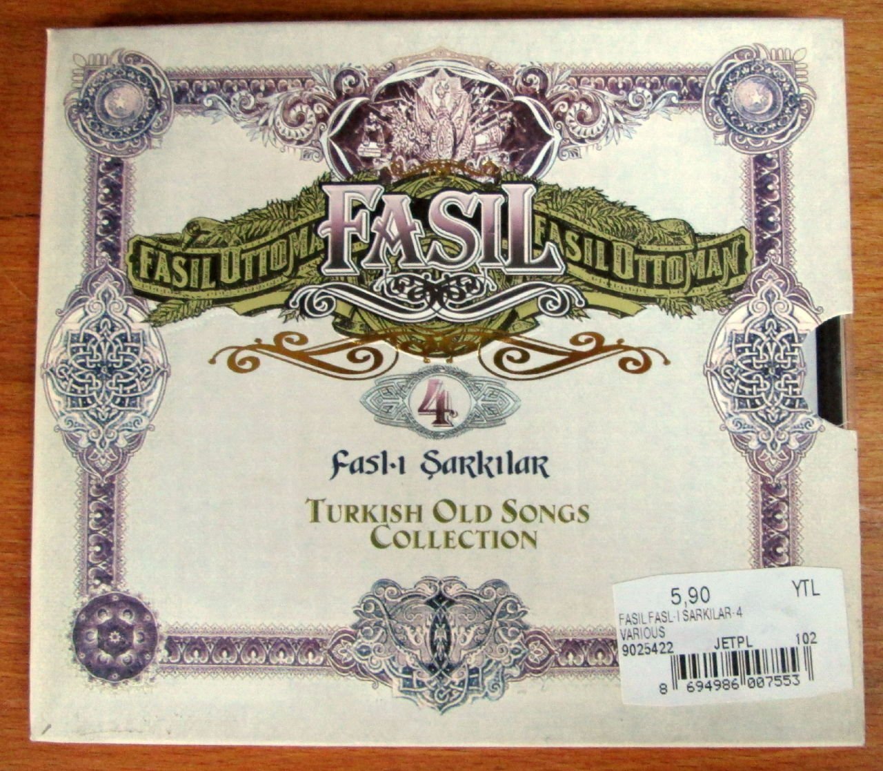 FASIL Fasl-ı Şarkılar 4 - CD 2.EL