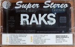 ŞEVKİ BEY / UNUTULMAYAN BESTECİLER - 6 (1993) GÖKSOY KASET SIFIR