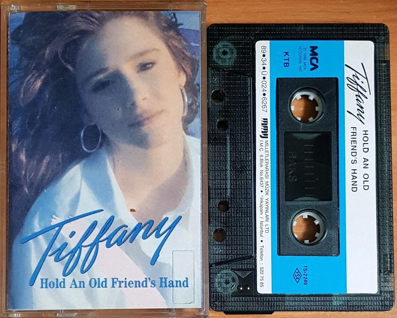 TIFFANY - HOLD AN OLD FRIEND'S HAND (1989) MMY KASET 2.EL