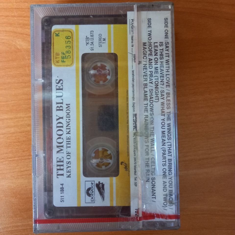 THE MOODY BLUES - KEYS OF THE KINGDOM (1991) - KASET SIFIR