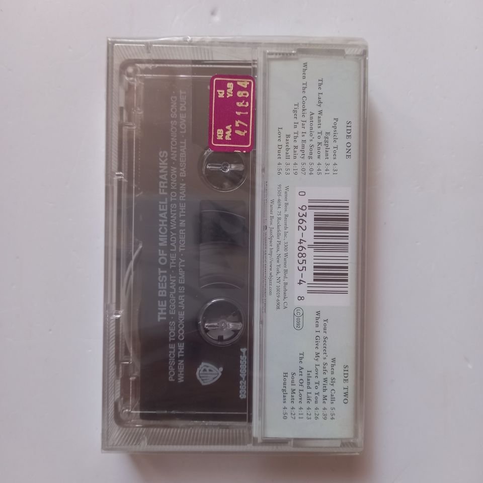 MICHAEL FRANKS - THE BEST OF MICHAEL FRANKS / A BACKWARD GLANCE (1998) - KASET SIFIR