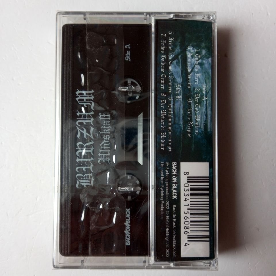 BURZUM – HLIDSKJALF (1999) - MC 2022 REISSUE KASET AMBALAJINDA SIFIR