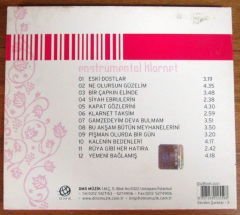 TÜRK SANAT MÜZİĞİ Enstrumental Klarinet CD 2.EL