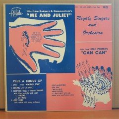 ME AND JULIET, CAN CAN - ROYALE SINGERS AND ORCHESTRA - LP 2.EL PLAK
