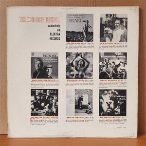THEODORE BIKEL / BRAVO BIKEL - THEODORE BIKEL TOWN HALL CONCERT (1960) - LP 2.EL PLAK