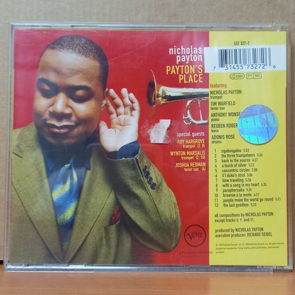 NICHOLAS PAYTON – PAYTON'S PLACE (1998) - CD 2.EL